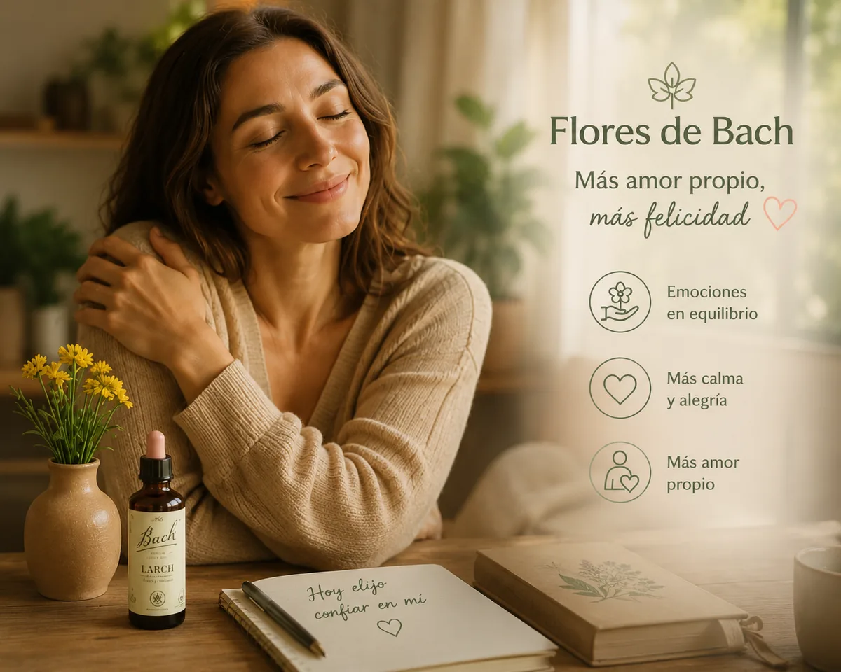 Flores de Bach para el amor propio: Larch y la confianza en uno mismo