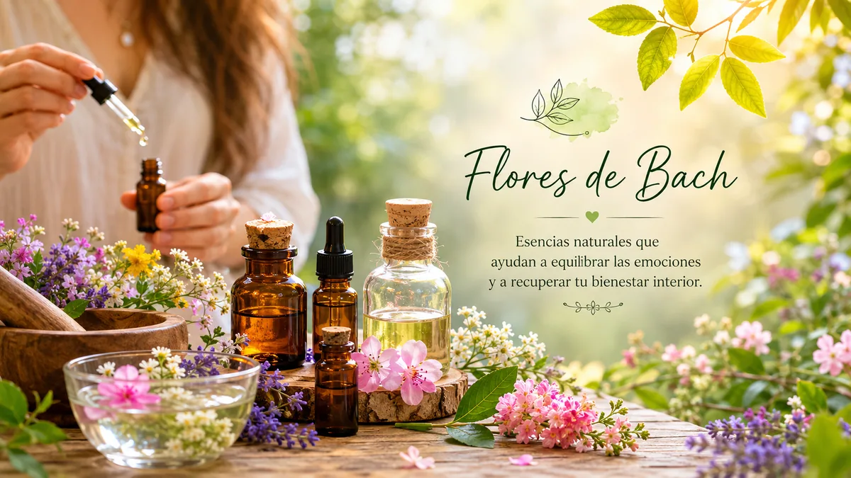 Flores de Bach y bienestar interior: equilibrio emocional sin efectos secundarios